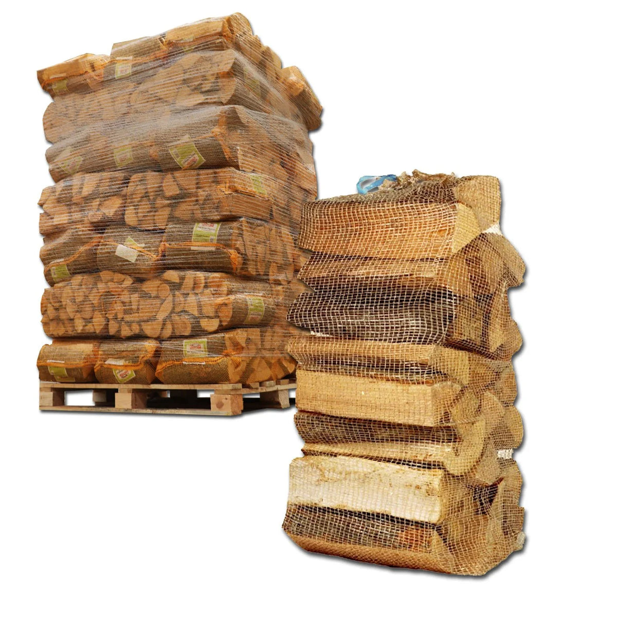 40 Filets de Bûches 25kg – Mélange Bois Dur 30cm