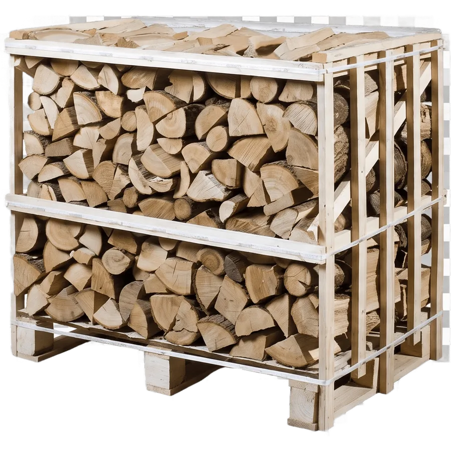 Hêtre Demi-Palette – Bois de Chauffage Séché au Four