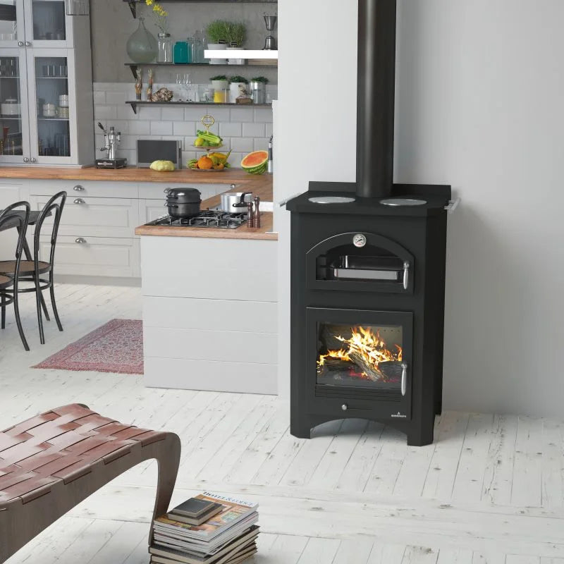 Cuisinière à Bois avec Four – BRONPI Monza 14 kW