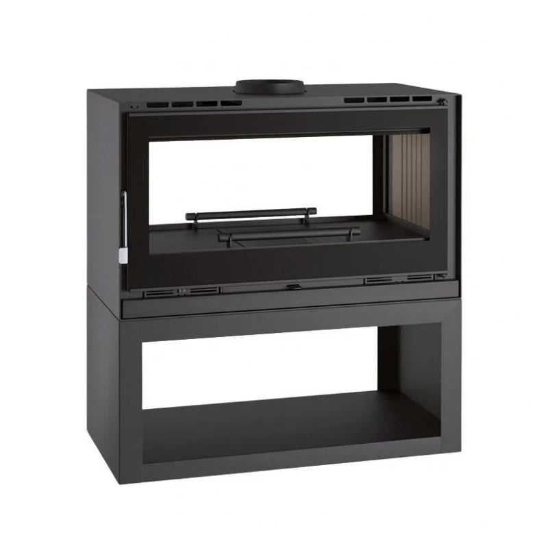 Poêle à Bois 2 Vitres – FIREMATIC Ottawa-S 12,6 kW