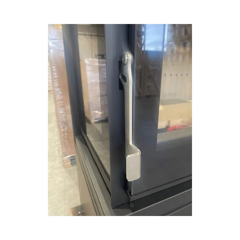 Poêle à Bois Raccordable 3 Vitres avec Bûcher – FIREMATIC Calgary-L 13,5 kW